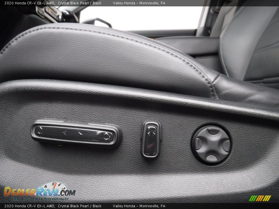 2020 Honda CR-V EX-L AWD Crystal Black Pearl / Black Photo #16