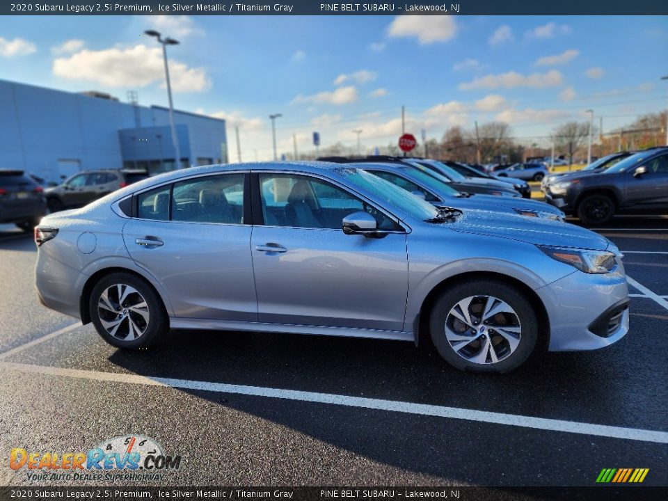 2020 Subaru Legacy 2.5i Premium Ice Silver Metallic / Titanium Gray Photo #4