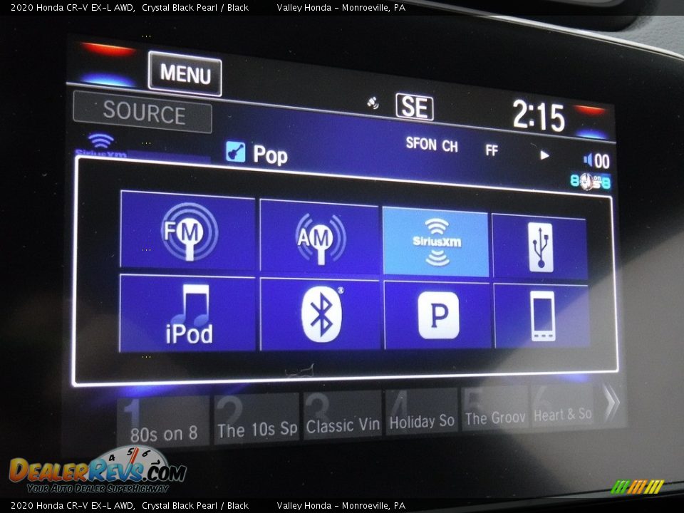 2020 Honda CR-V EX-L AWD Crystal Black Pearl / Black Photo #20