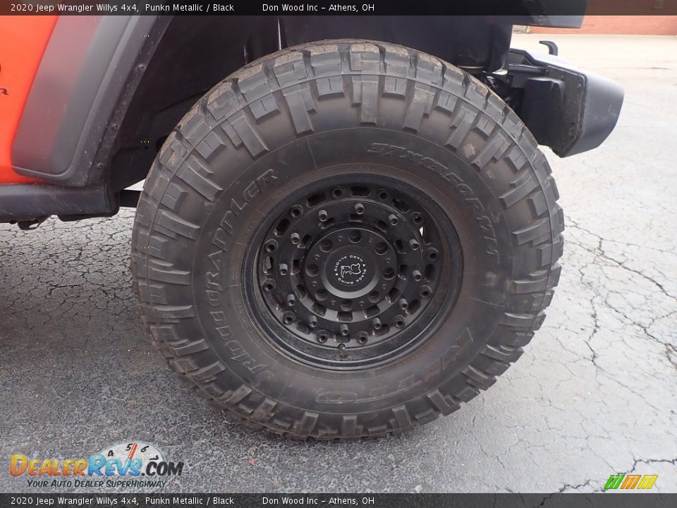 2020 Jeep Wrangler Willys 4x4 Punkn Metallic / Black Photo #12