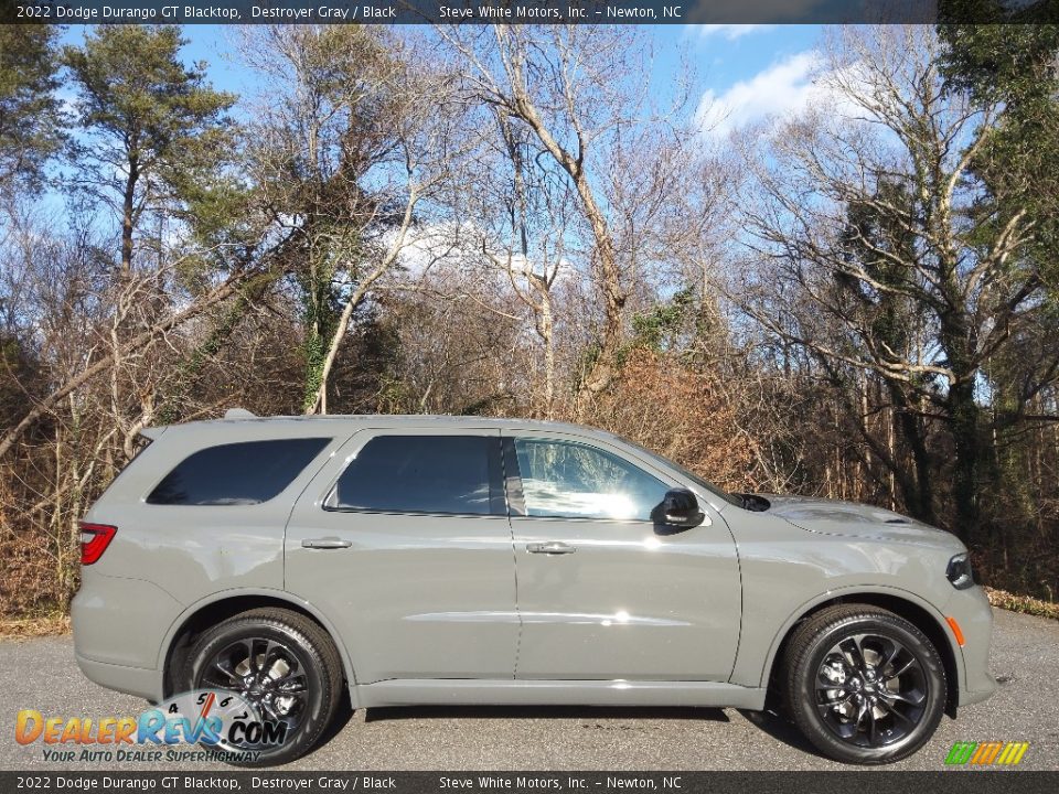 Destroyer Gray 2022 Dodge Durango GT Blacktop Photo #5