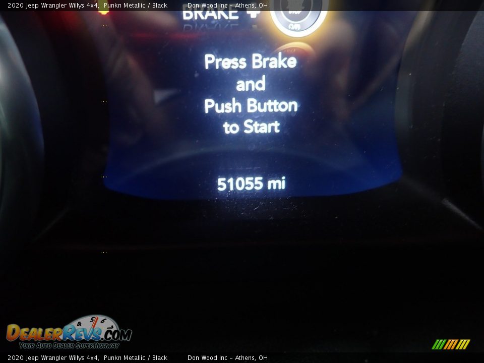2020 Jeep Wrangler Willys 4x4 Punkn Metallic / Black Photo #13