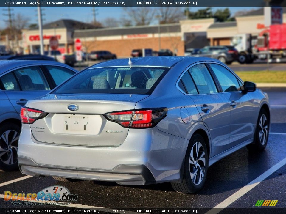 2020 Subaru Legacy 2.5i Premium Ice Silver Metallic / Titanium Gray Photo #8