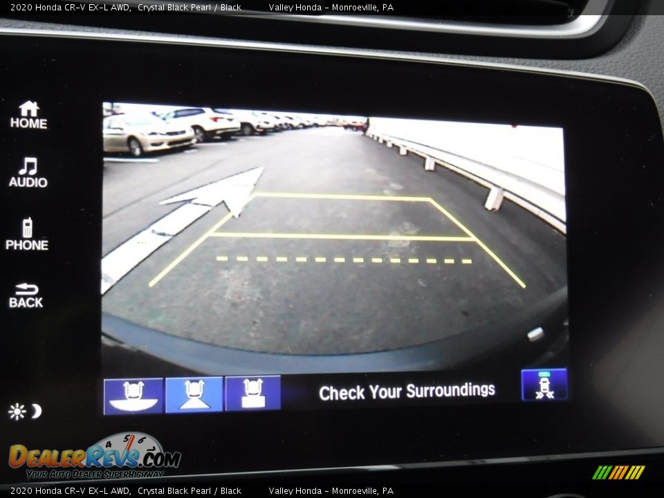 2020 Honda CR-V EX-L AWD Crystal Black Pearl / Black Photo #22
