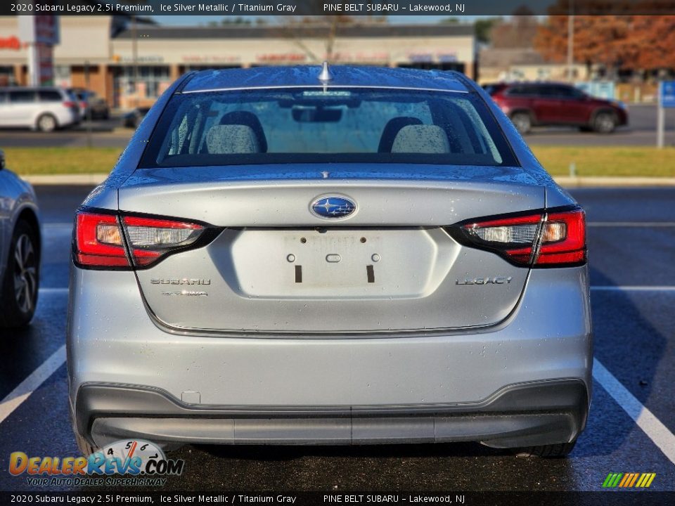 2020 Subaru Legacy 2.5i Premium Ice Silver Metallic / Titanium Gray Photo #9