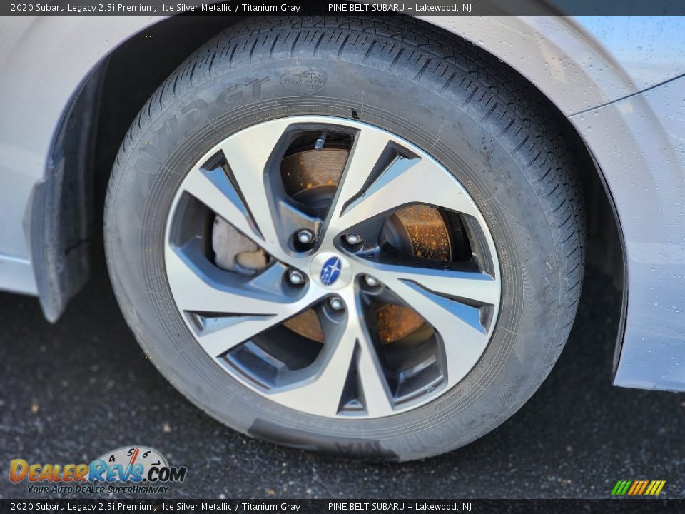 2020 Subaru Legacy 2.5i Premium Ice Silver Metallic / Titanium Gray Photo #11