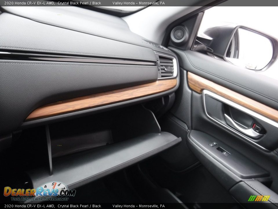 2020 Honda CR-V EX-L AWD Crystal Black Pearl / Black Photo #27