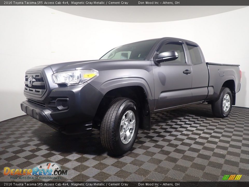 2016 Toyota Tacoma SR5 Access Cab 4x4 Magnetic Gray Metallic / Cement Gray Photo #6