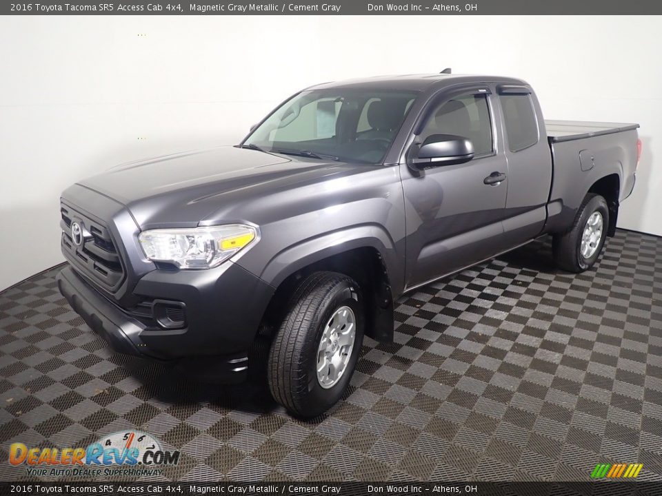 2016 Toyota Tacoma SR5 Access Cab 4x4 Magnetic Gray Metallic / Cement Gray Photo #7