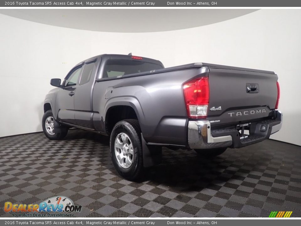 2016 Toyota Tacoma SR5 Access Cab 4x4 Magnetic Gray Metallic / Cement Gray Photo #8