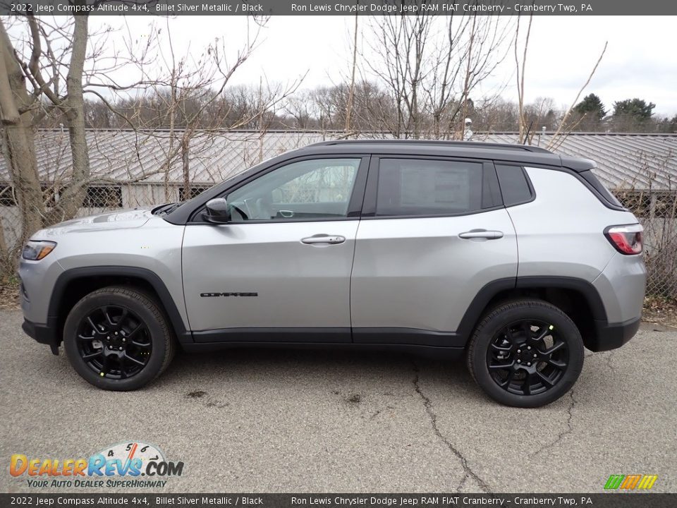 Billet Silver Metallic 2022 Jeep Compass Altitude 4x4 Photo #5