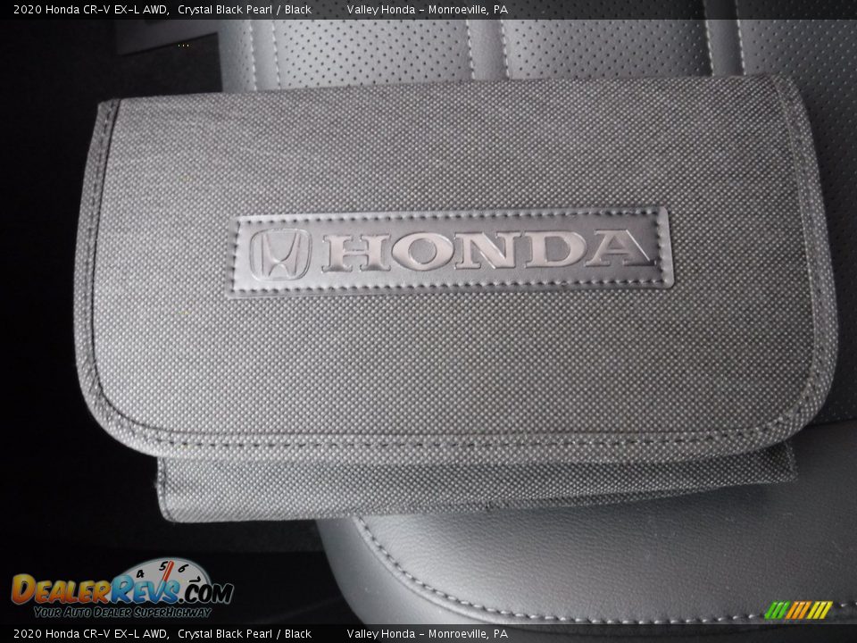 2020 Honda CR-V EX-L AWD Crystal Black Pearl / Black Photo #32