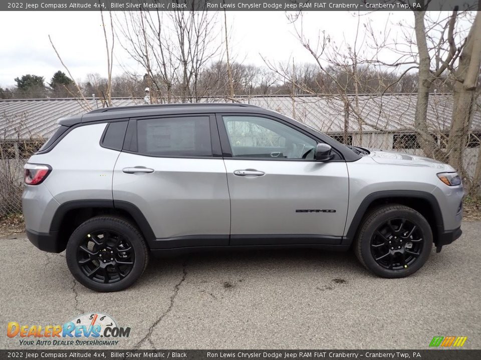 Billet Silver Metallic 2022 Jeep Compass Altitude 4x4 Photo #8