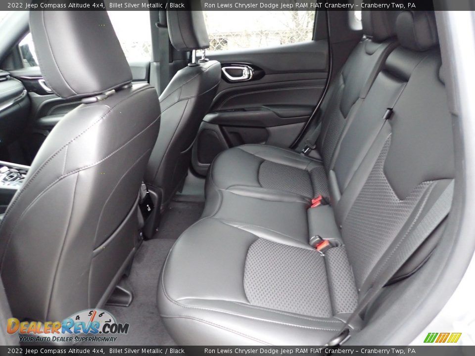 Rear Seat of 2022 Jeep Compass Altitude 4x4 Photo #10