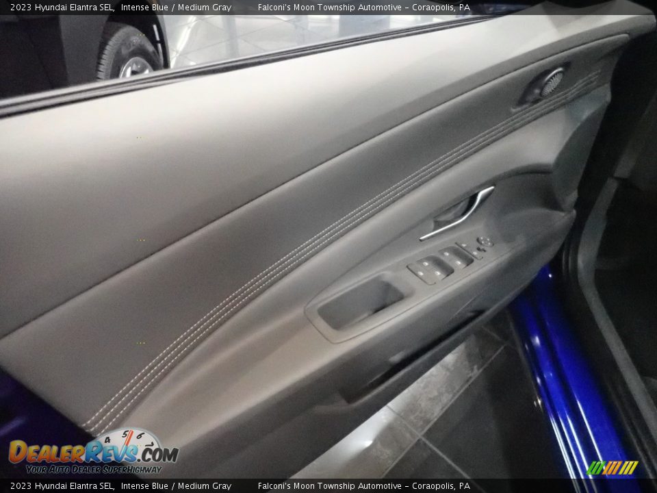 2023 Hyundai Elantra SEL Intense Blue / Medium Gray Photo #13