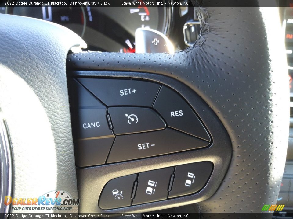 2022 Dodge Durango GT Blacktop Steering Wheel Photo #22