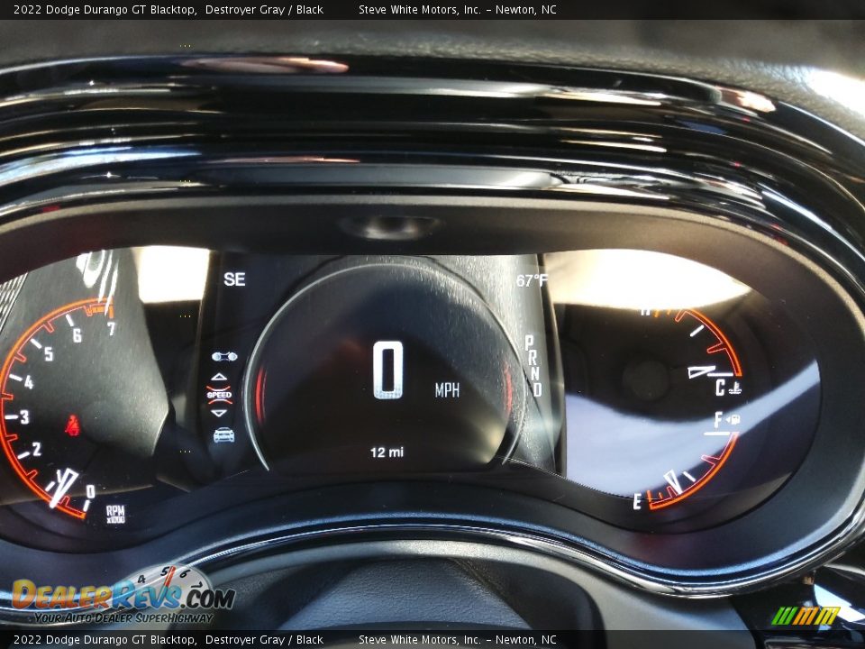 2022 Dodge Durango GT Blacktop Gauges Photo #23