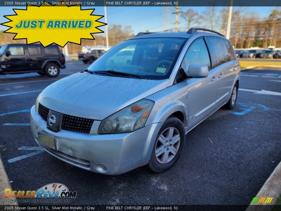 2005 Nissan Quest 3.5 SL Silver Mist Metallic / Gray Photo #1