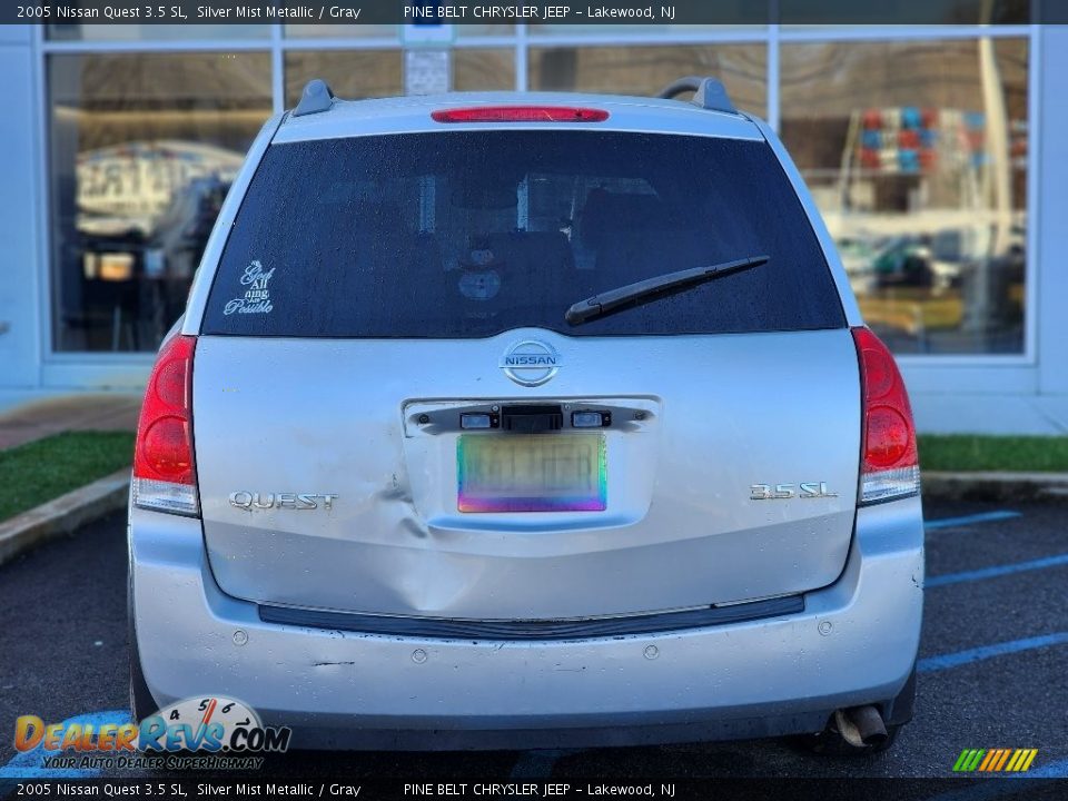 2005 Nissan Quest 3.5 SL Silver Mist Metallic / Gray Photo #4