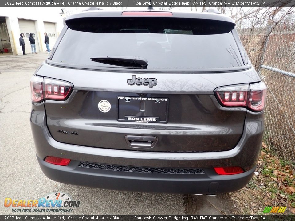 2022 Jeep Compass Altitude 4x4 Granite Crystal Metallic / Black Photo #7