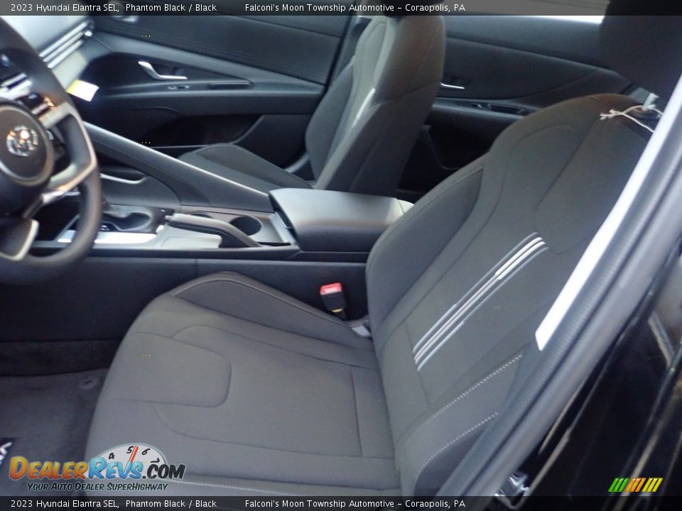 2023 Hyundai Elantra SEL Phantom Black / Black Photo #11