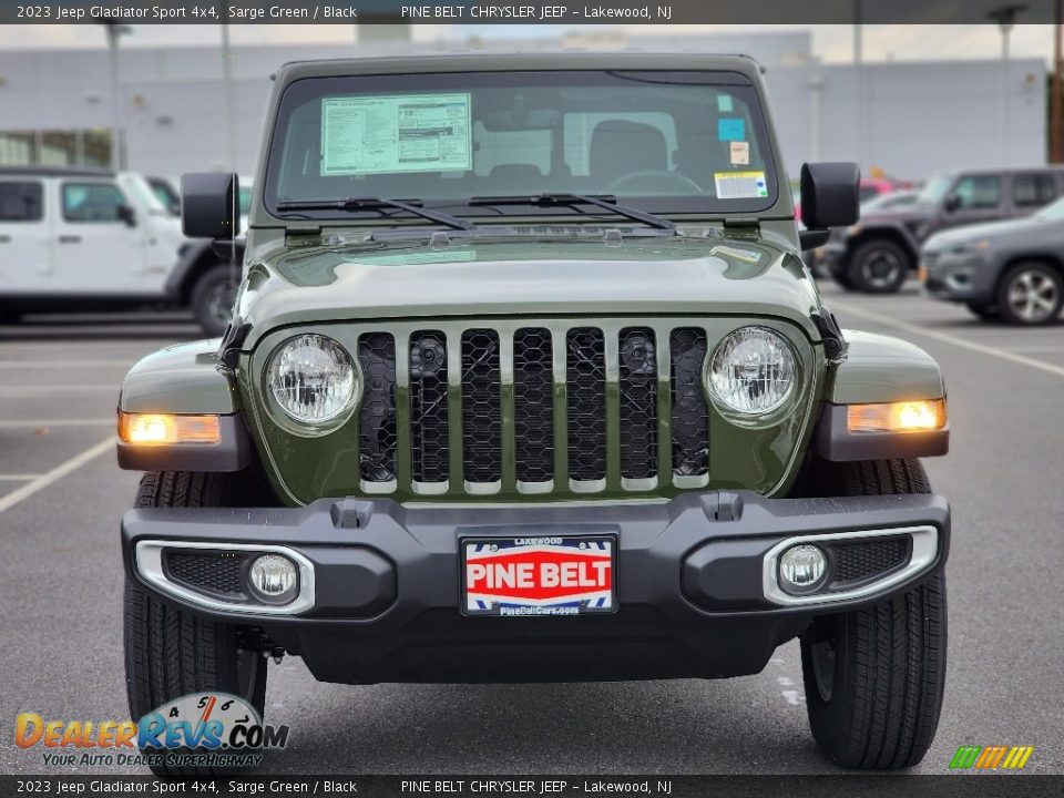 2023 Jeep Gladiator Sport 4x4 Sarge Green / Black Photo #2