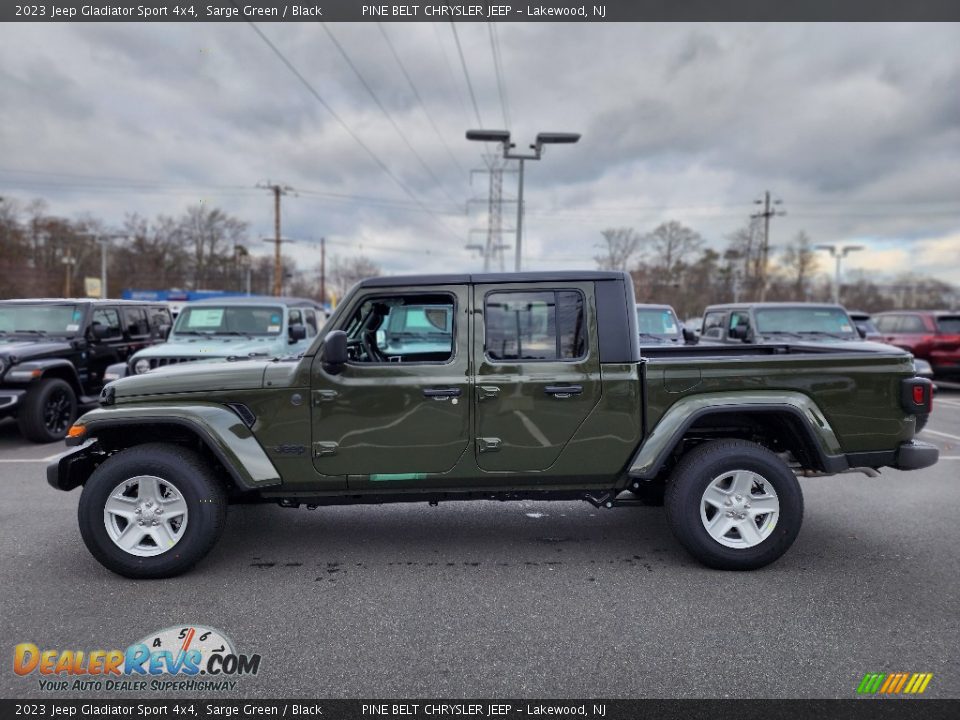 2023 Jeep Gladiator Sport 4x4 Sarge Green / Black Photo #3