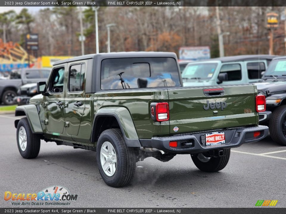 2023 Jeep Gladiator Sport 4x4 Sarge Green / Black Photo #4