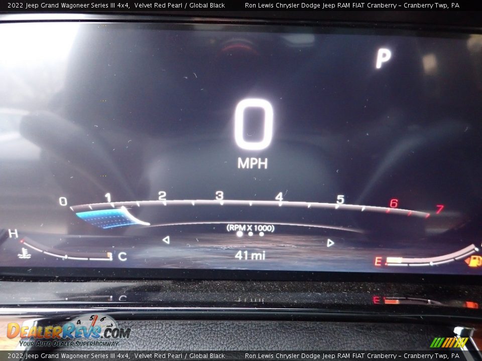 2022 Jeep Grand Wagoneer Series III 4x4 Gauges Photo #17