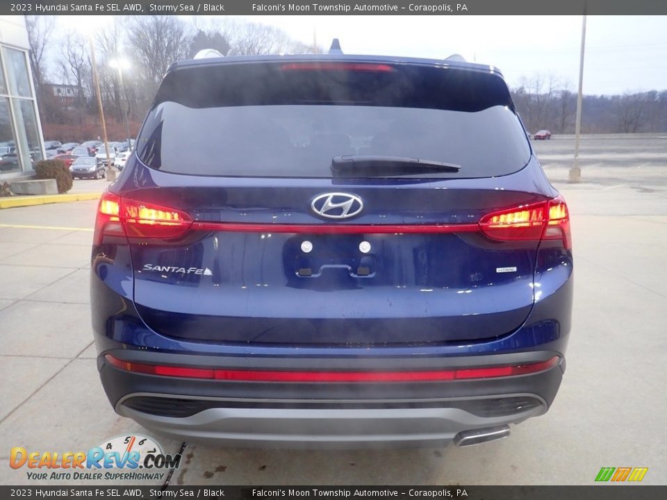 2023 Hyundai Santa Fe SEL AWD Stormy Sea / Black Photo #3