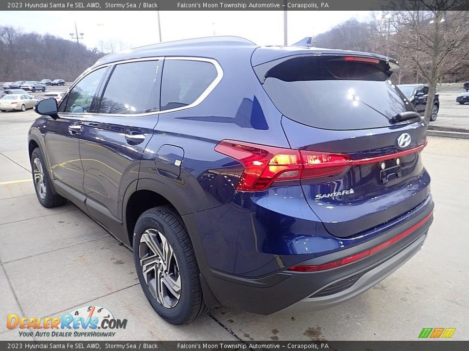 2023 Hyundai Santa Fe SEL AWD Stormy Sea / Black Photo #5