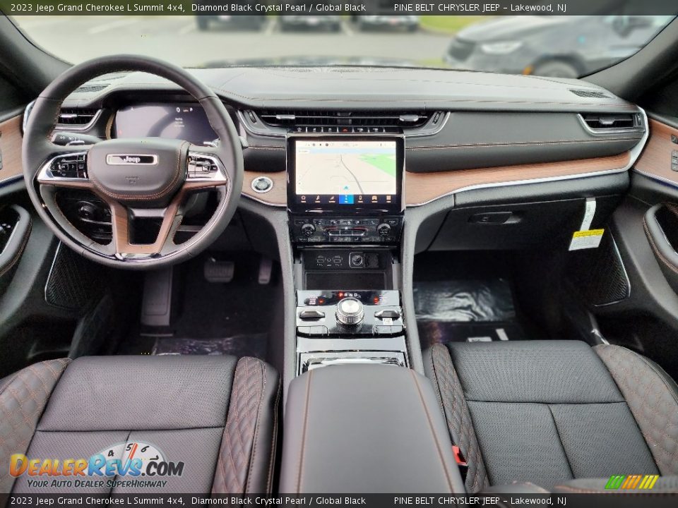 Global Black Interior - 2023 Jeep Grand Cherokee L Summit 4x4 Photo #12