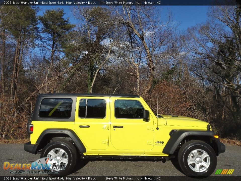 High Velocity 2023 Jeep Wrangler Unlimited Sport 4x4 Photo #5