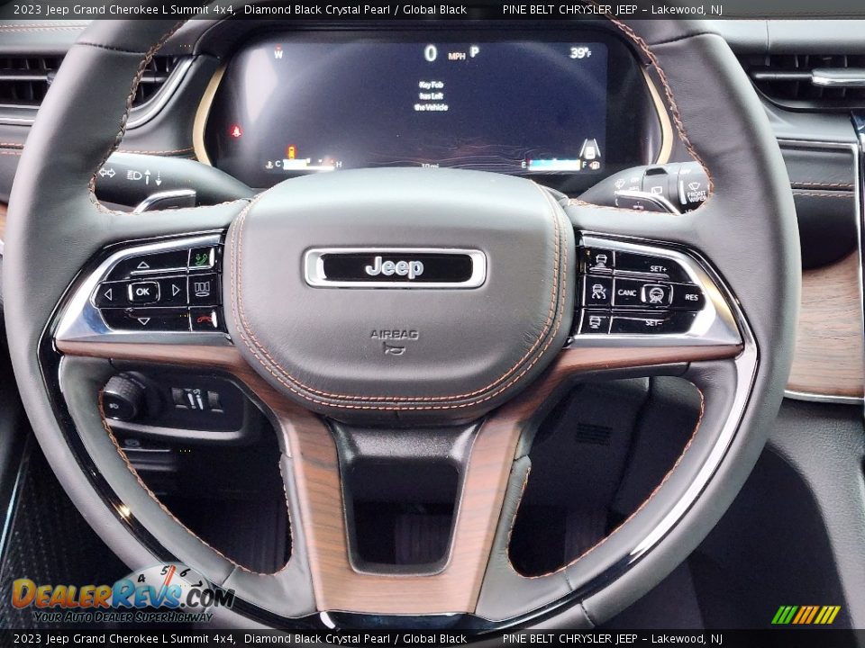 2023 Jeep Grand Cherokee L Summit 4x4 Steering Wheel Photo #13