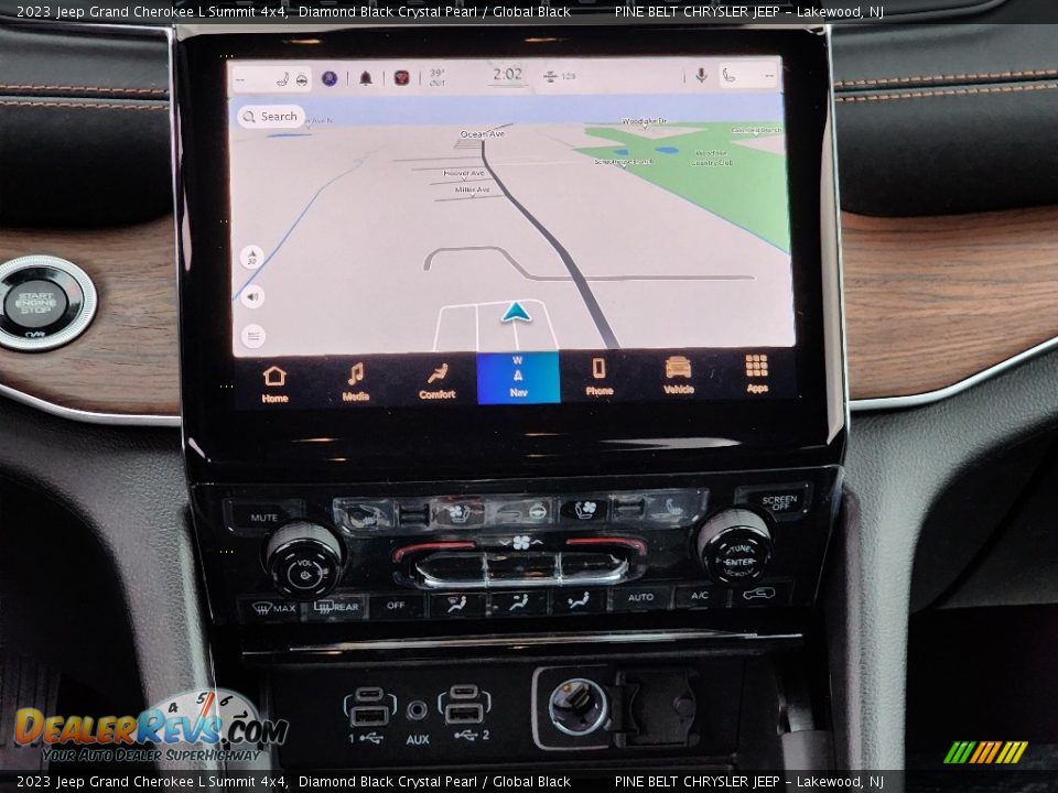 Navigation of 2023 Jeep Grand Cherokee L Summit 4x4 Photo #15