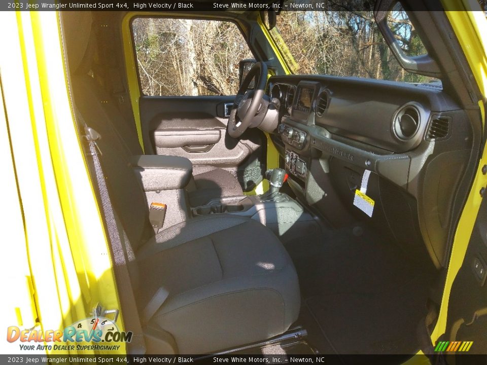 2023 Jeep Wrangler Unlimited Sport 4x4 High Velocity / Black Photo #16