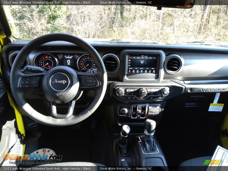 2023 Jeep Wrangler Unlimited Sport 4x4 High Velocity / Black Photo #17