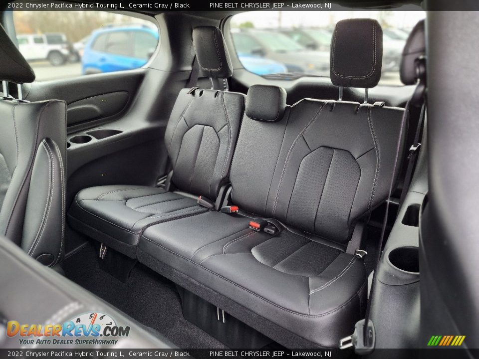 Rear Seat of 2022 Chrysler Pacifica Hybrid Touring L Photo #9