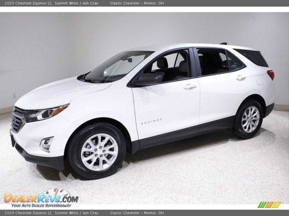 2020 Chevrolet Equinox LS Summit White / Ash Gray Photo #3