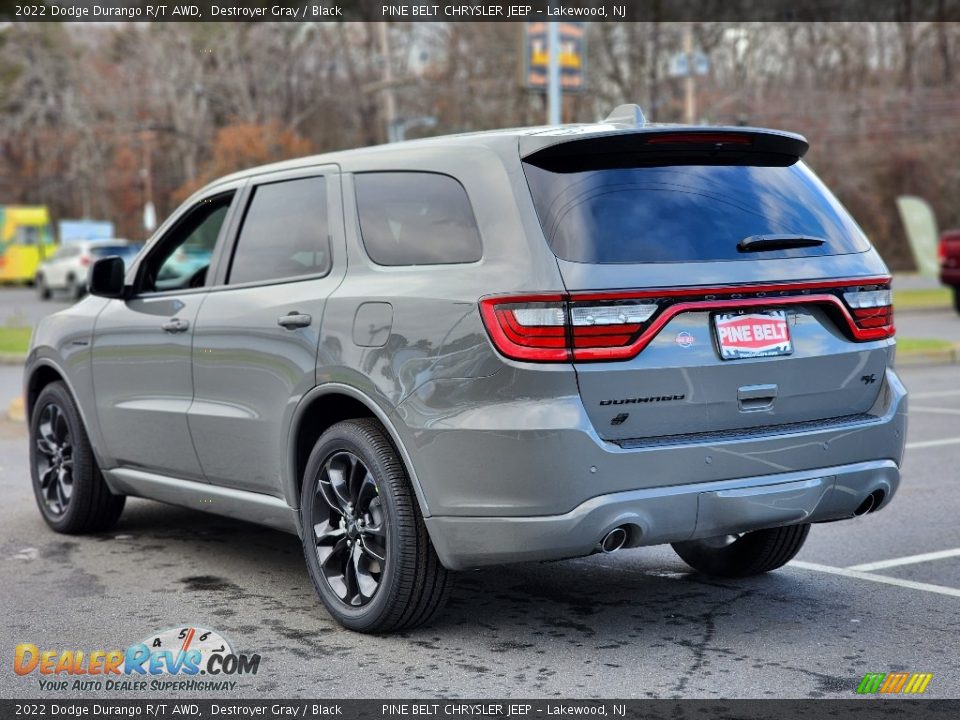 2022 Dodge Durango R/T AWD Destroyer Gray / Black Photo #4