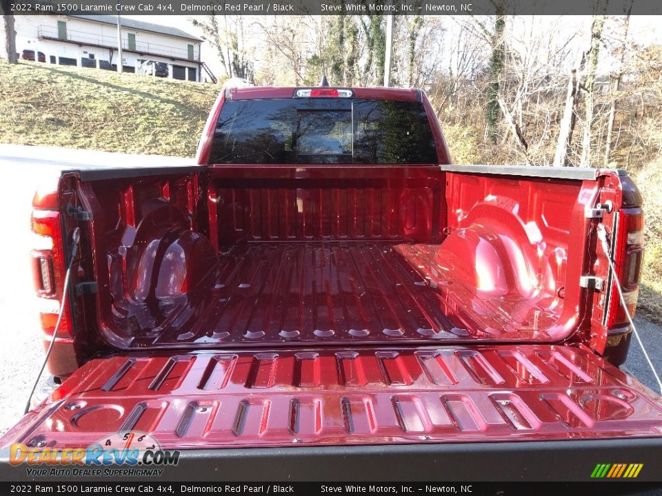 2022 Ram 1500 Laramie Crew Cab 4x4 Delmonico Red Pearl / Black Photo #8