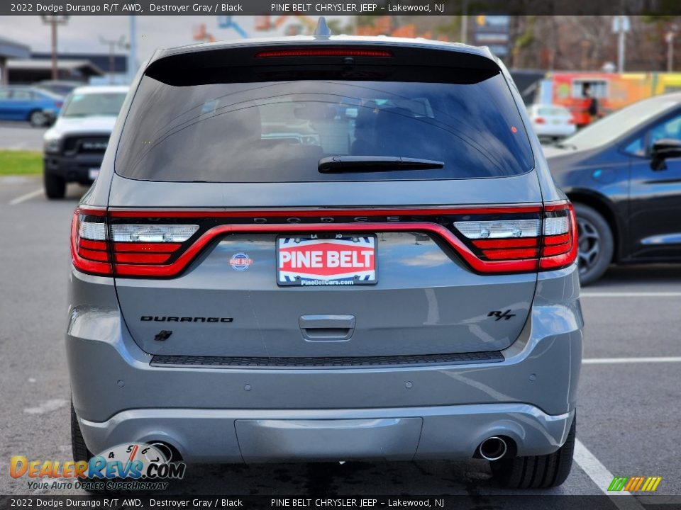 2022 Dodge Durango R/T AWD Destroyer Gray / Black Photo #6