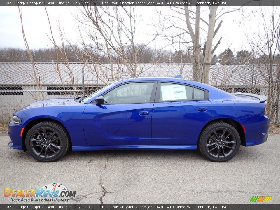 Indigo Blue 2022 Dodge Charger GT AWD Photo #4