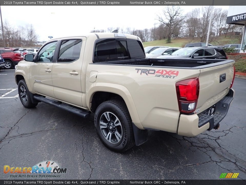 2019 Toyota Tacoma TRD Sport Double Cab 4x4 Quicksand / TRD Graphite Photo #3