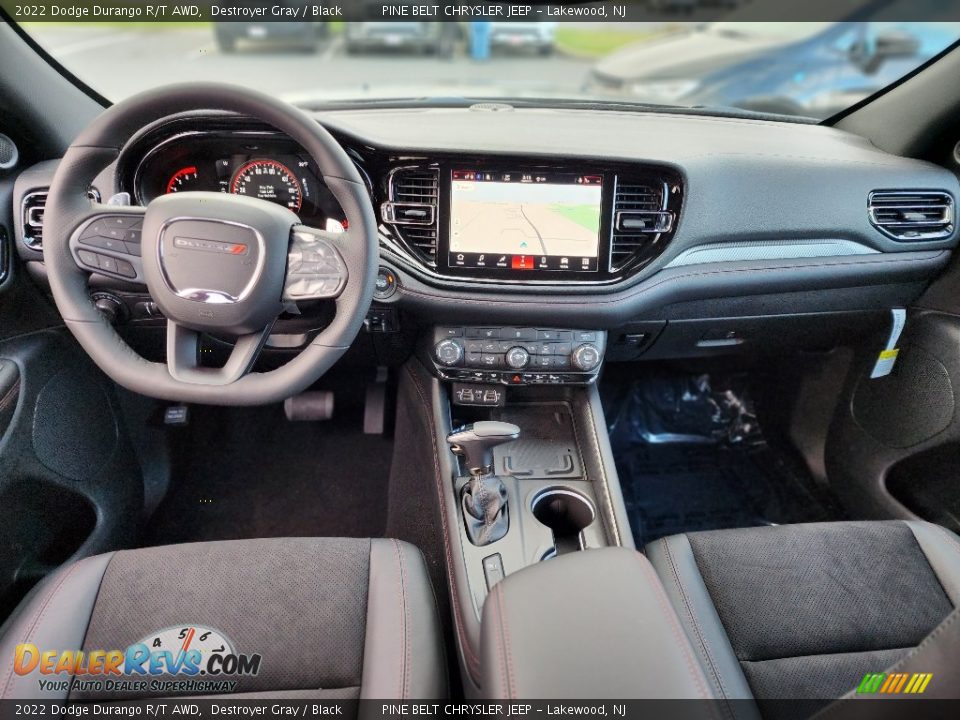 Black Interior - 2022 Dodge Durango R/T AWD Photo #10