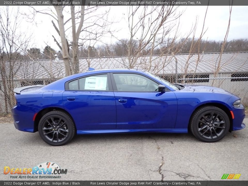 Indigo Blue 2022 Dodge Charger GT AWD Photo #8