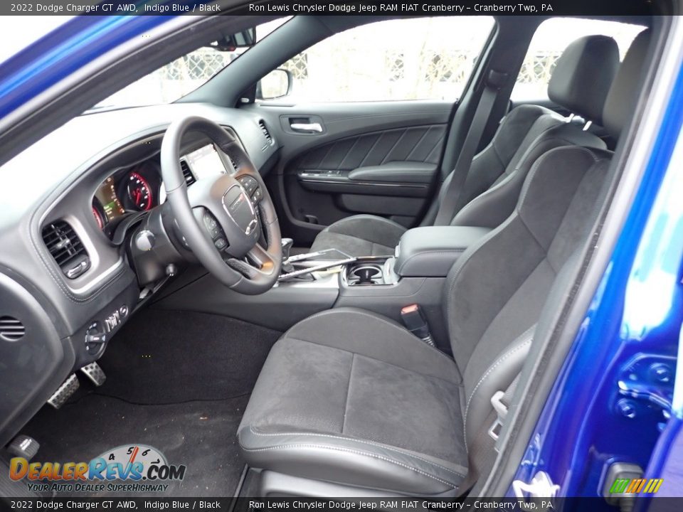 Black Interior - 2022 Dodge Charger GT AWD Photo #12