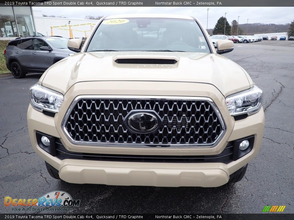 2019 Toyota Tacoma TRD Sport Double Cab 4x4 Quicksand / TRD Graphite Photo #11