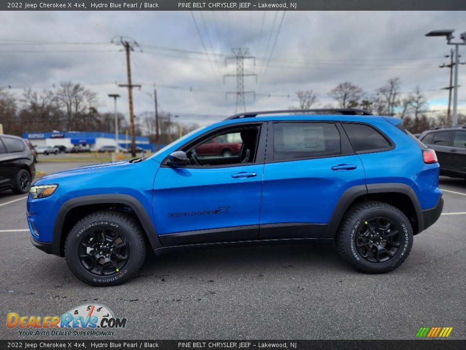 Hydro Blue Pearl 2022 Jeep Cherokee X 4x4 Photo #3