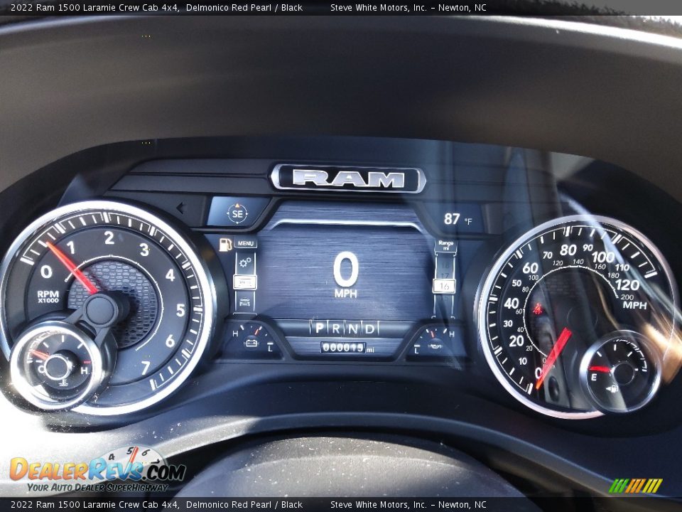 2022 Ram 1500 Laramie Crew Cab 4x4 Gauges Photo #21